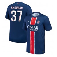 Dres Paris Saint-Germain Milan Skriniar #37 Domaci 2024-25 Kratak Rukav